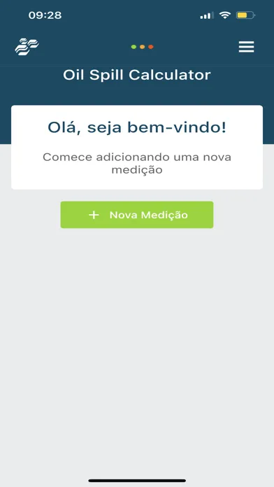 Capturas de tela do Oil Spill Calculator
