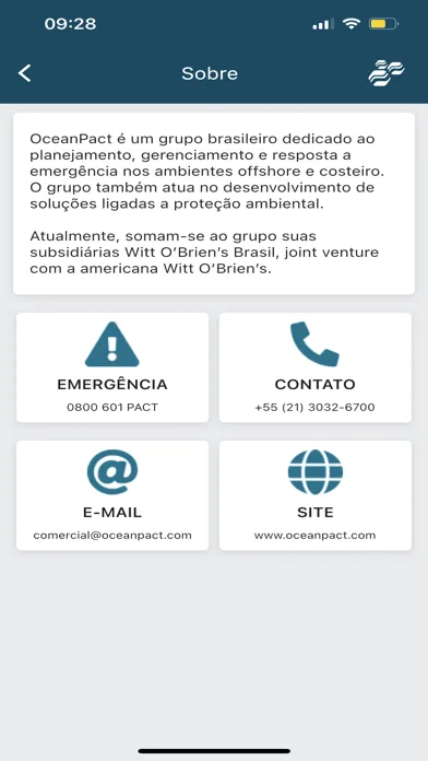 Capturas de tela do Oil Spill Calculator