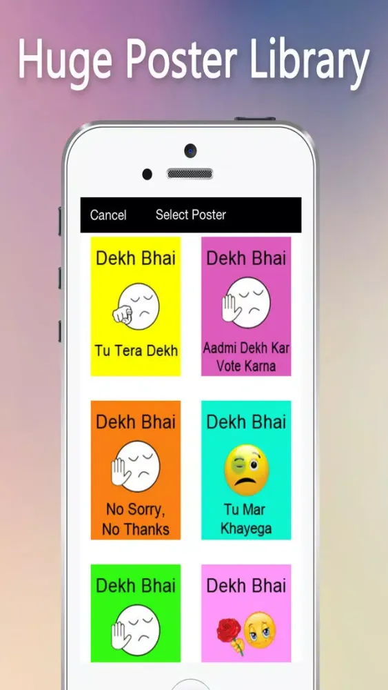 Screenshot di Dekh Bhai Creator - Indian Meme
