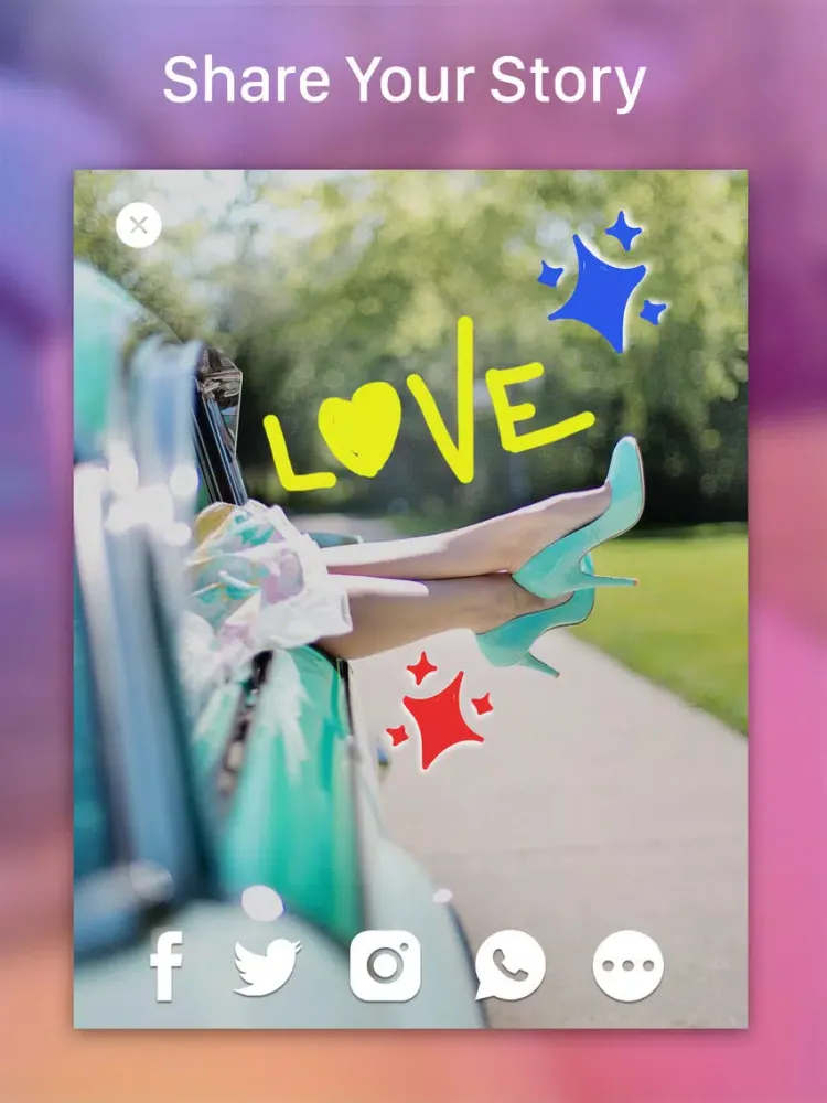Story Edit For Instagram - Photo Editor iPad  スクリーンショット