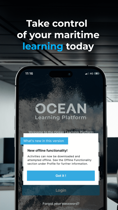 Zrzuty ekranu Ocean Learning Platform