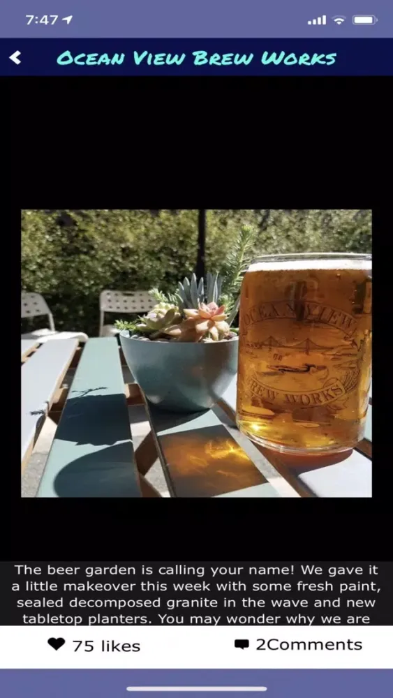Ocean View Brews Screenshots