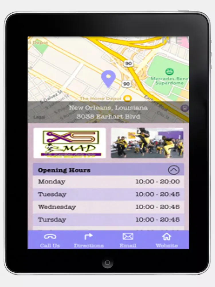 XS Martial Arts Dojo iPad 應用截圖