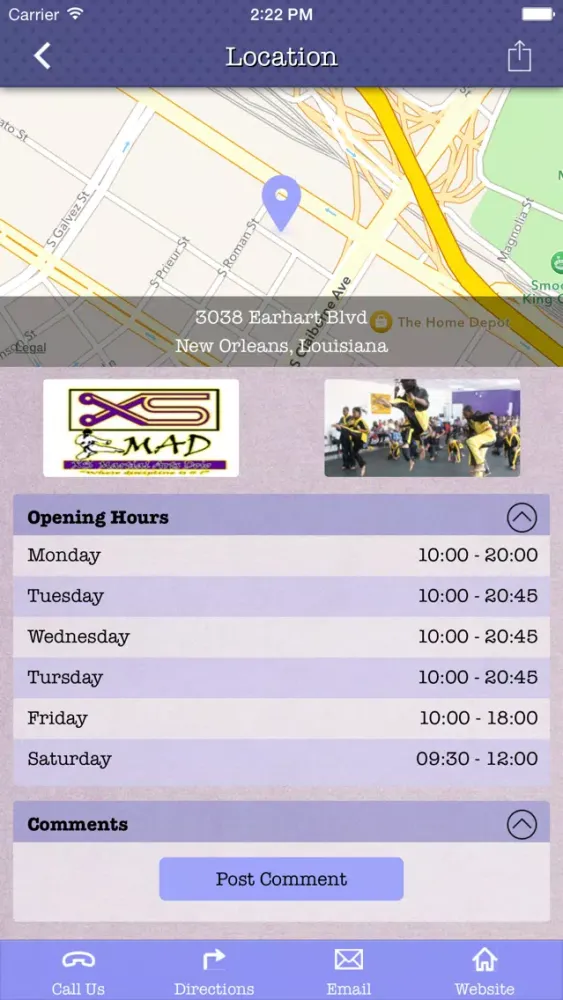 XS Martial Arts Dojo應用截圖