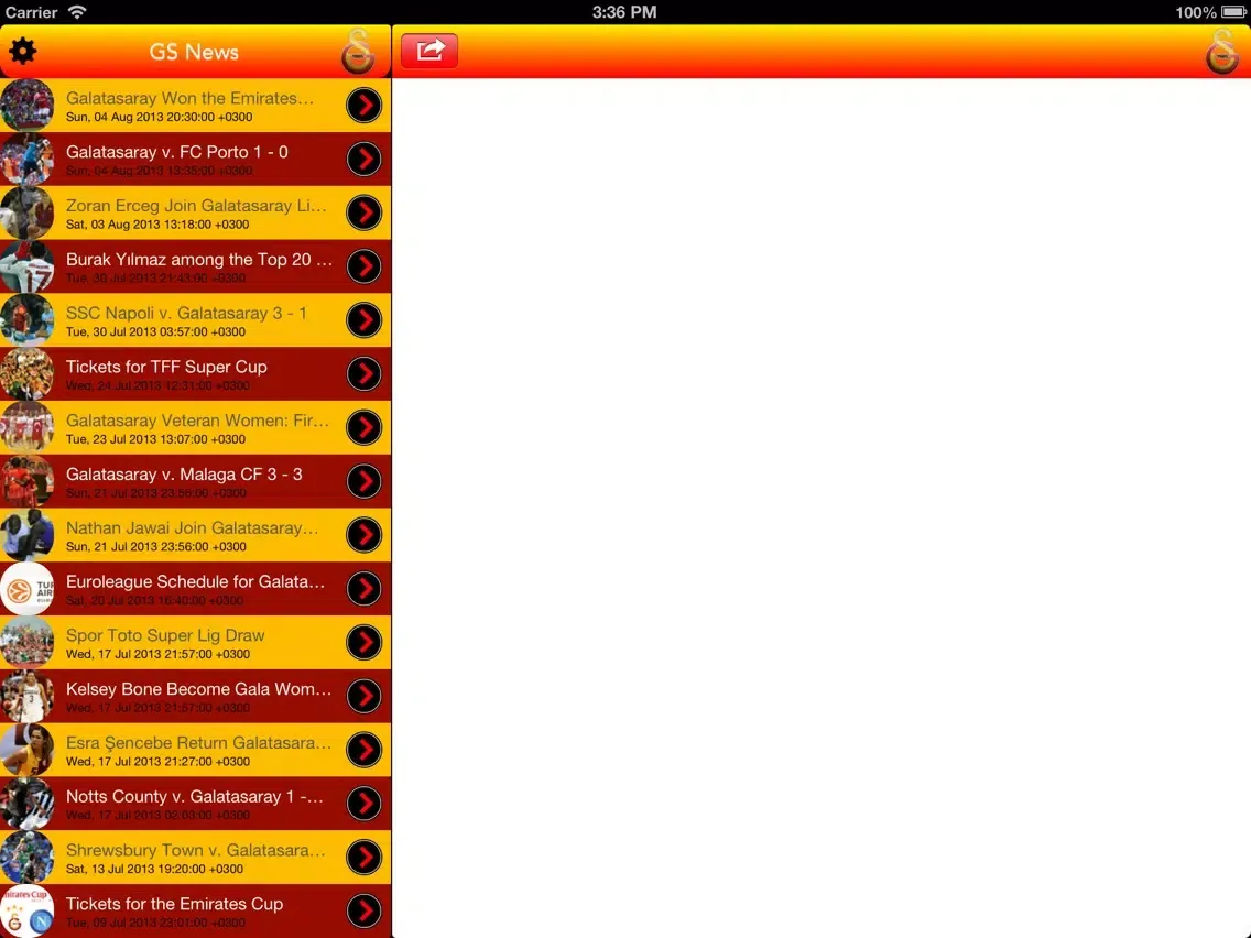 GS News iPad  Screenshots
