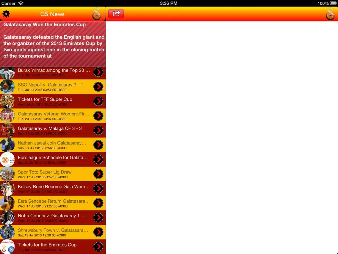 GS News iPad  Screenshots