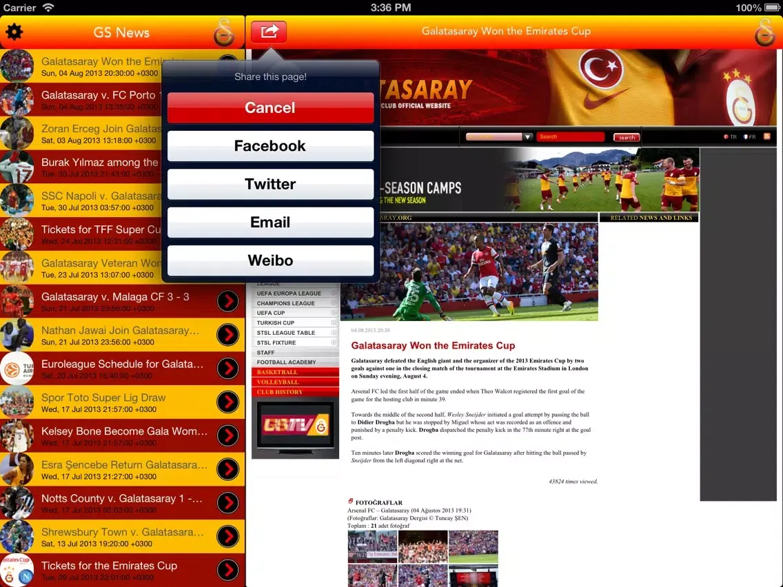 GS News iPad  Screenshots