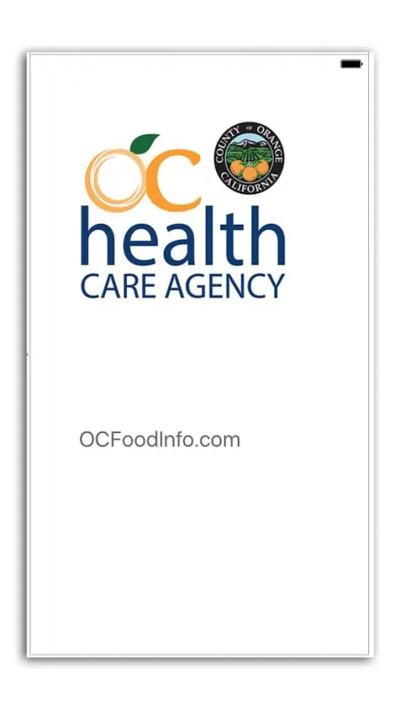 OC Food Inspections Screenshots