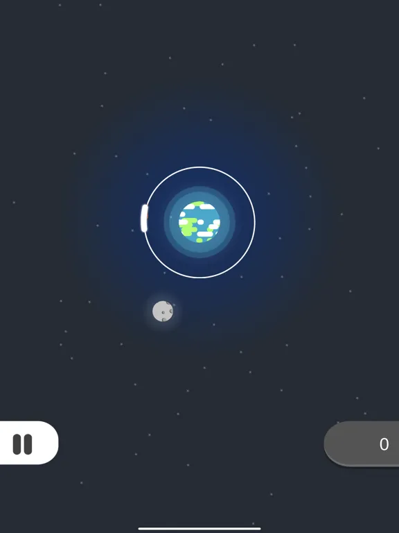 Tangkapan skrin Asteroid Defender iPad 