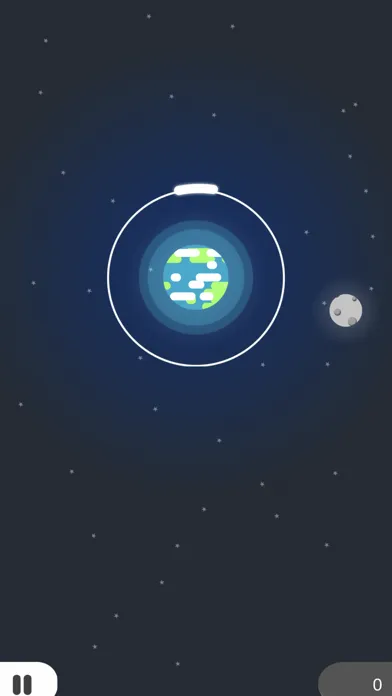 Tangkapan skrin Asteroid Defender