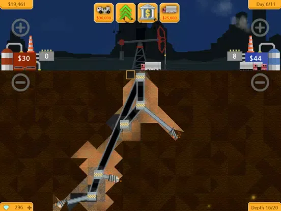 Tangkapan skrin Petroleum - Drill & sell iPad 