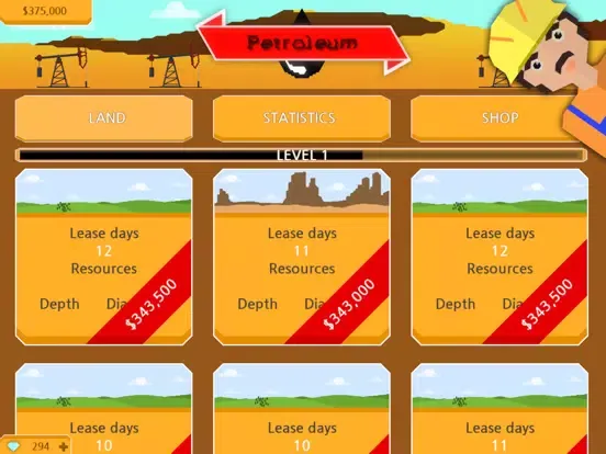 Tangkapan skrin Petroleum - Drill & sell iPad 