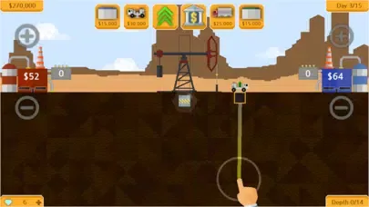 Tangkapan skrin Petroleum - Drill & sell