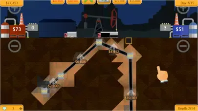 Tangkapan skrin Petroleum - Drill & sell
