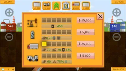 Tangkapan skrin Petroleum - Drill & sell