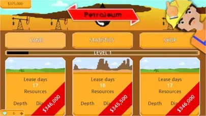 Tangkapan skrin Petroleum - Drill & sell