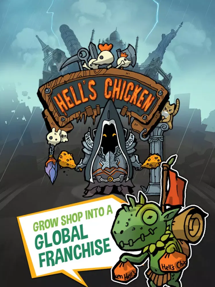 Ảnh chụp màn hình của Hells Chicken iPad