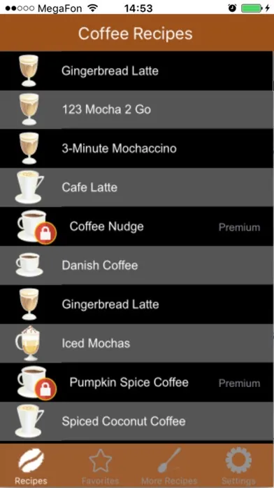 Capturas de tela do Coffee Recipes - Best Coffee Recipes