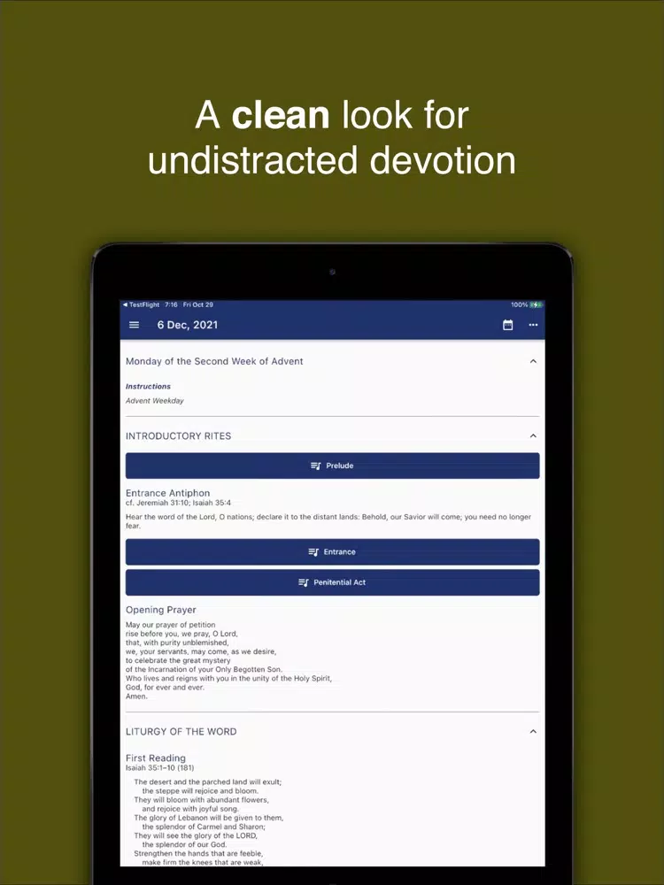 Breaking Bread 2022 eMissal iPad 應用截圖