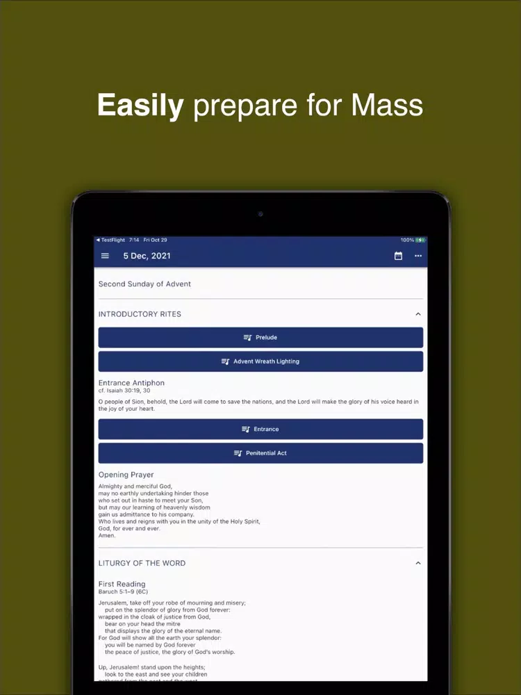 Breaking Bread 2022 eMissal iPad 應用截圖