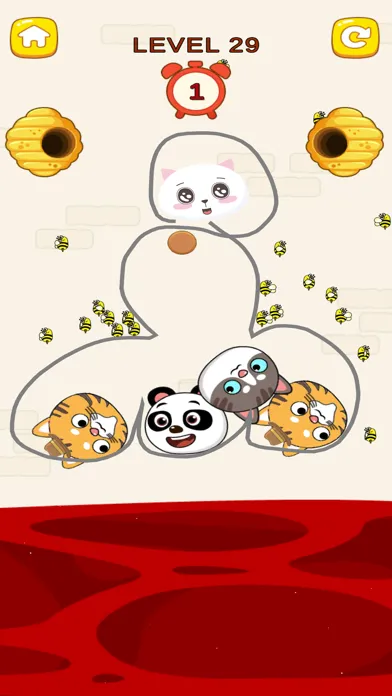 Draw To Save - Rescue Cat سکرین شاٹس