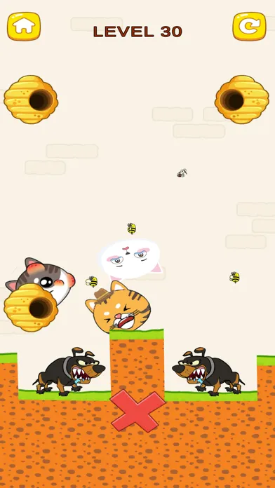 Draw To Save - Rescue Cat سکرین شاٹس