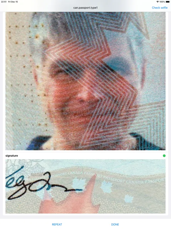 Captures d'écran de idMax SDK iPad 
