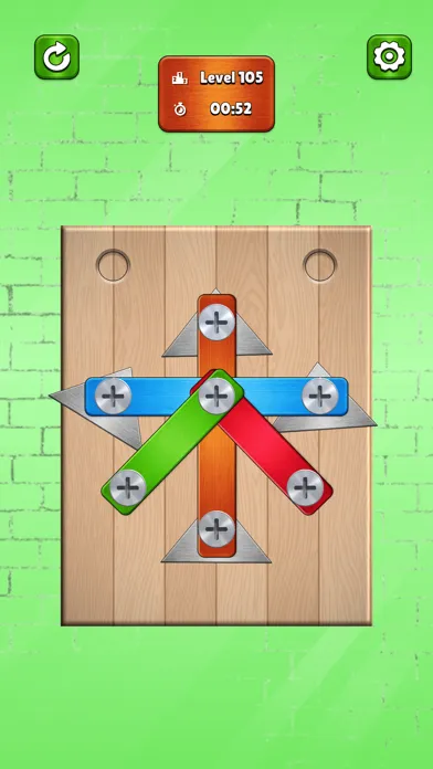 Скриншоты Wood Screw Nuts & Bolts Puzzle