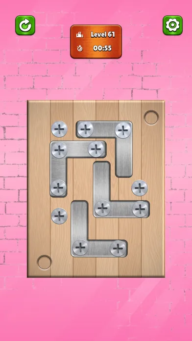 Скриншоты Wood Screw Nuts & Bolts Puzzle