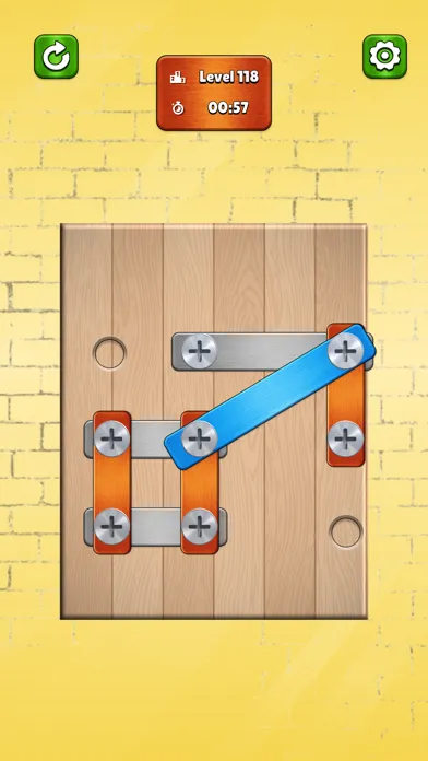 Скриншоты Wood Screw Nuts & Bolts Puzzle