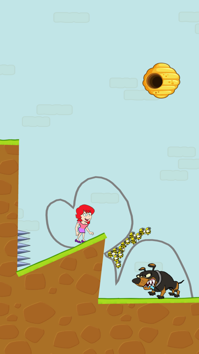 ภาพหน้าจอของ Rescue Girl - Draw To Save