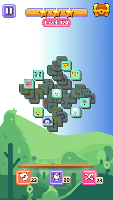 Ảnh chụp màn hình của Animals Tiles Match 3