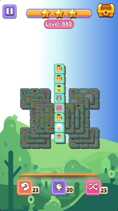 Ảnh chụp màn hình của Animals Tiles Match 3