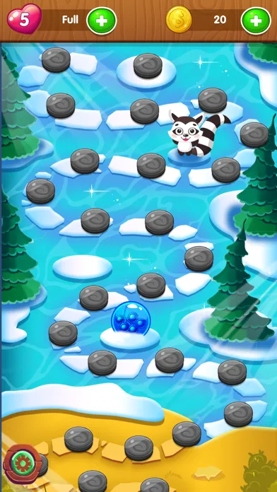 Скриншоты Bubble Shotter Racon Rescue