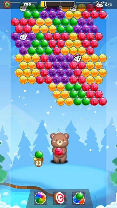 Скриншоты Bubble Shotter Racon Rescue