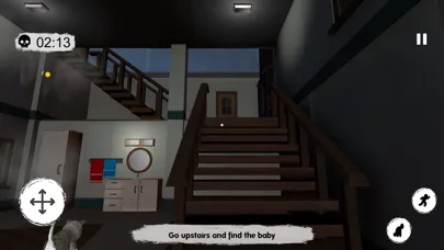 Captures d'écran de Baby Blue Scary House