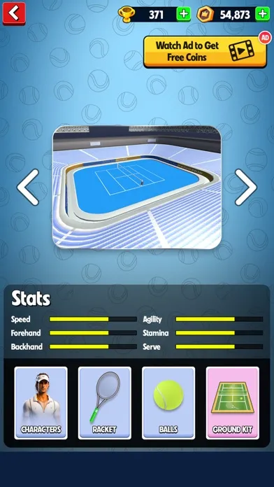 Скриншоты Smash Master Clash Tennis Game
