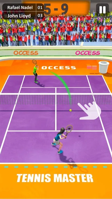 Скриншоты Smash Master Clash Tennis Game