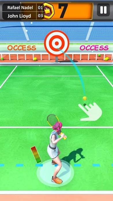 Скриншоты Smash Master Clash Tennis Game