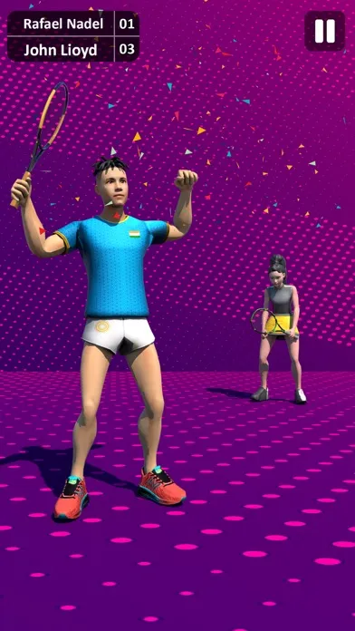 Скриншоты Smash Master Clash Tennis Game