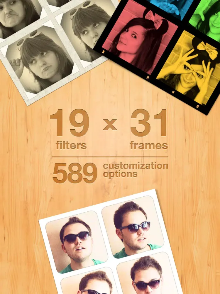 Photomat Pro – your pocket photobooth iPad  Ekran Görüntüleri