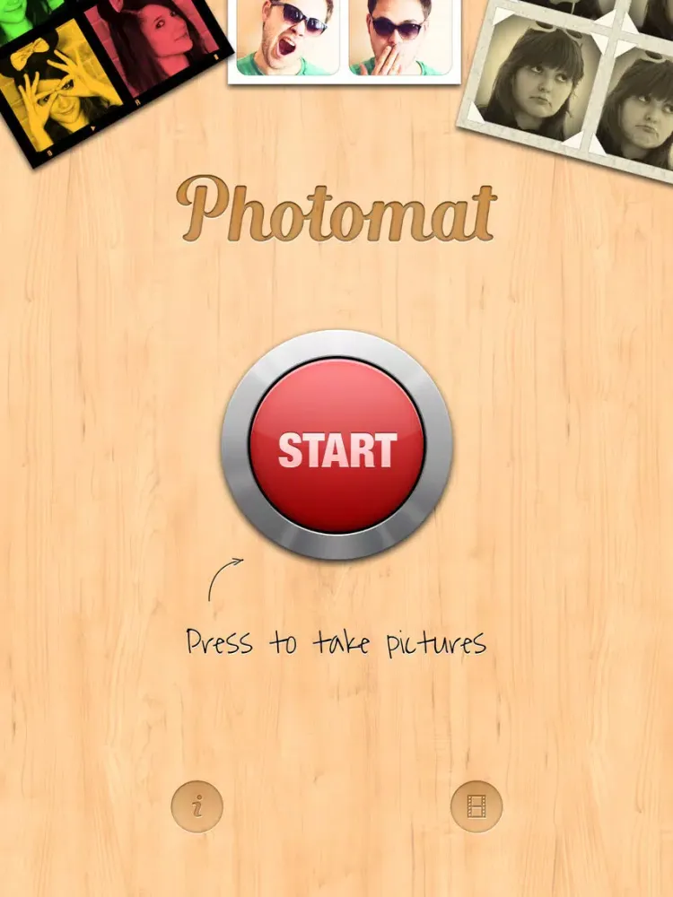 Photomat Pro – your pocket photobooth iPad  Ekran Görüntüleri