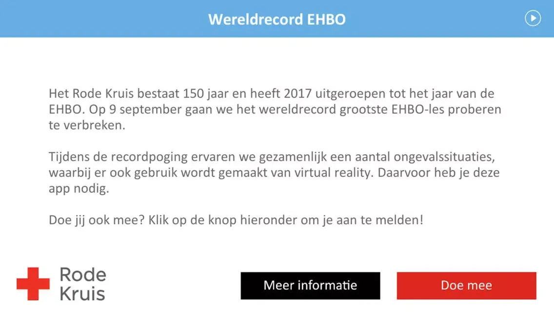 Wereldrecord EHBO應用截圖