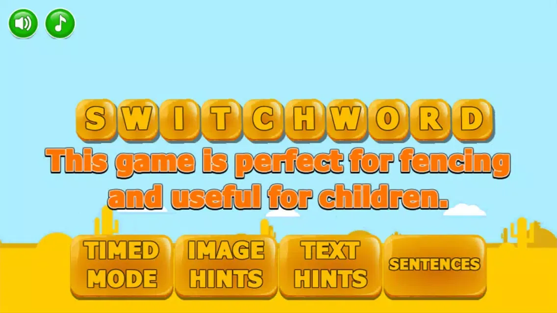 Скриншоты Switch the words correctly