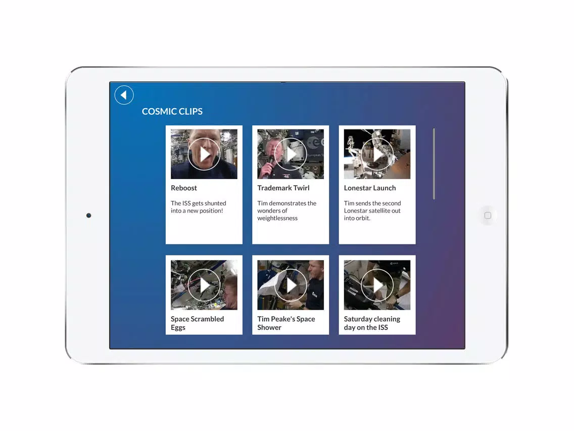 Capturas de pantalla de Astro Tim iPad 