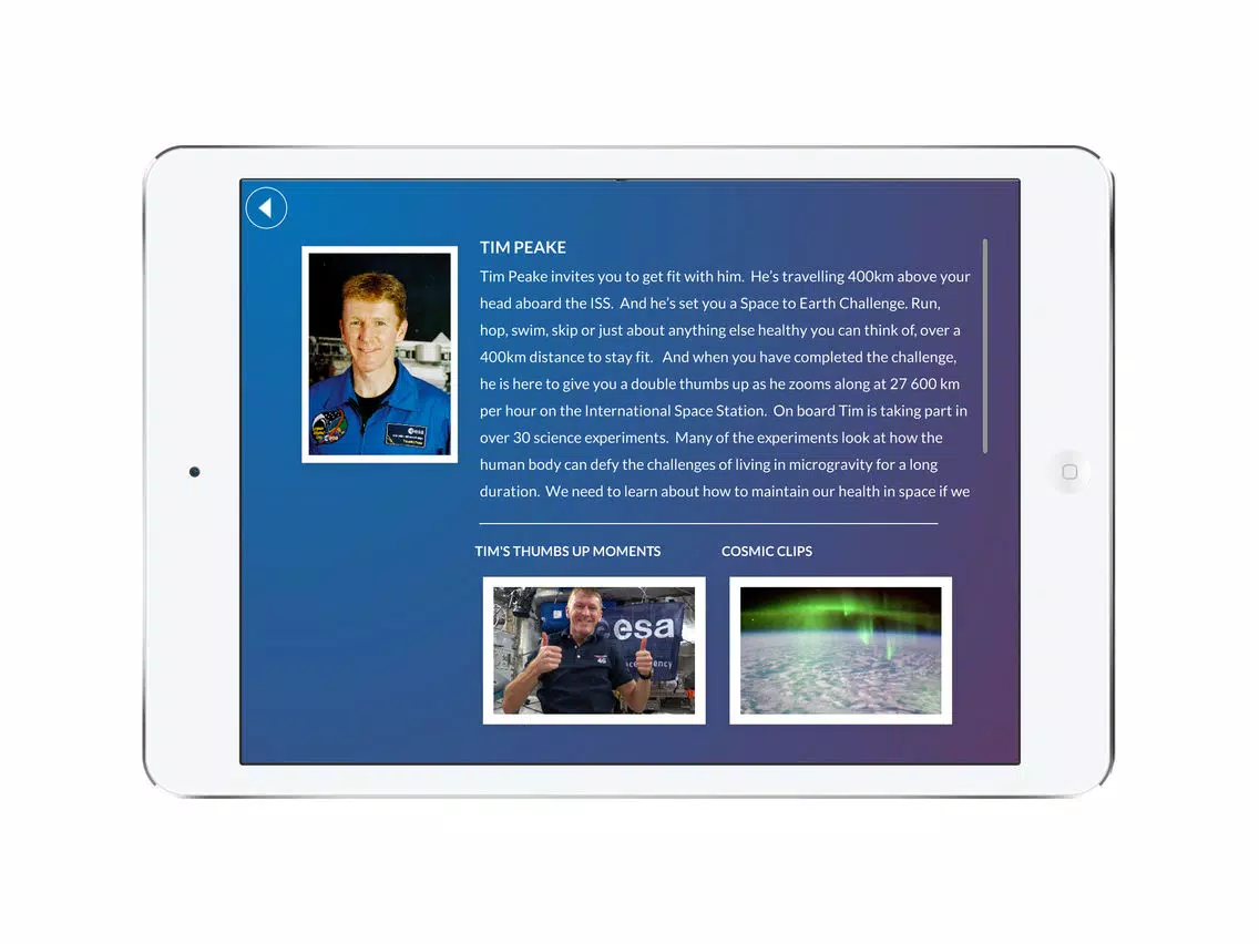 Capturas de pantalla de Astro Tim iPad 