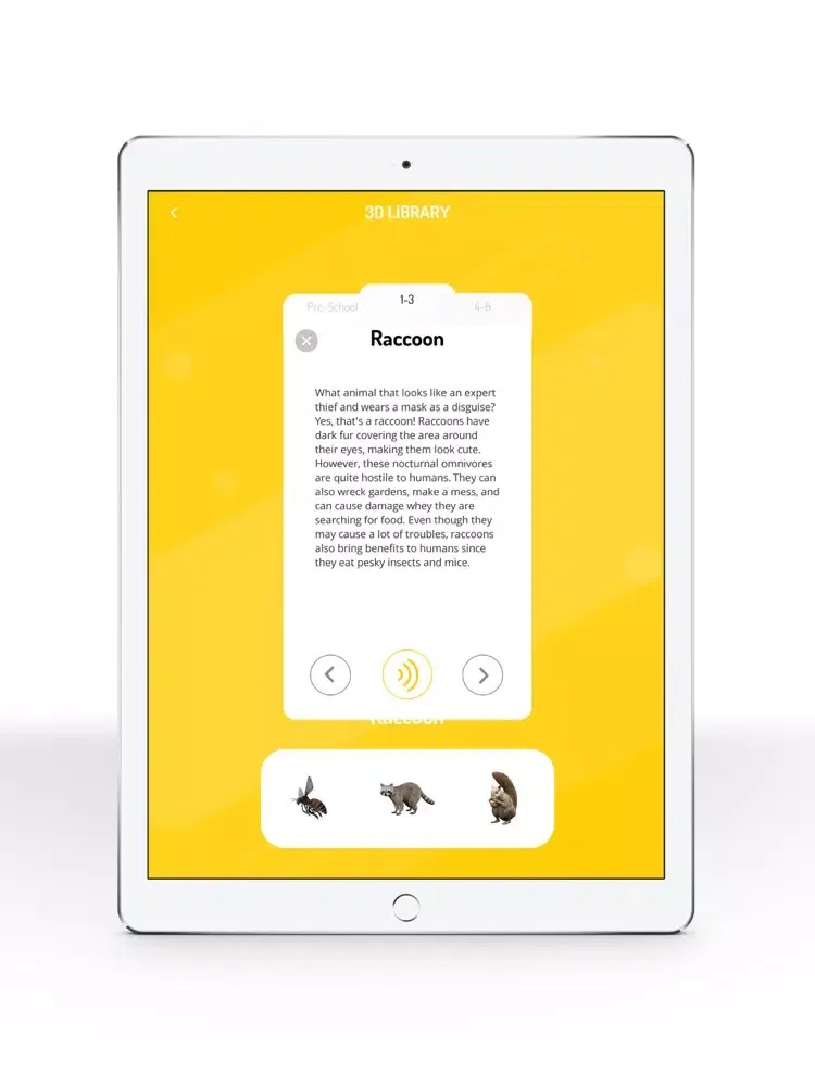 Screenshot di OctagonEdu iPad 