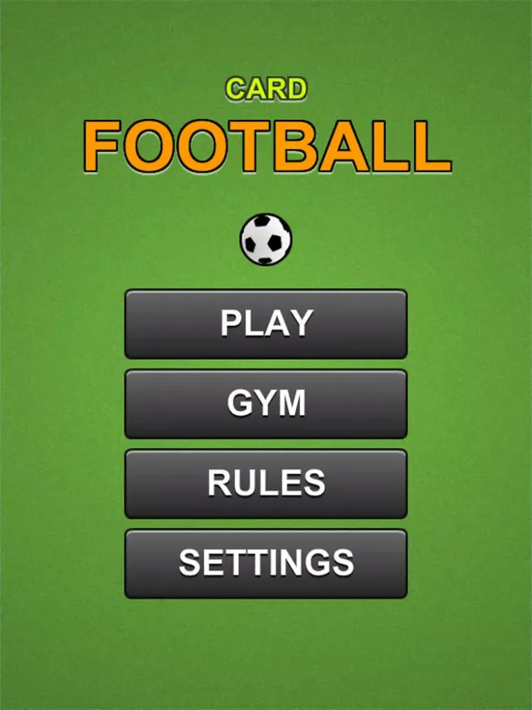 Card Football iPad  Screenshots