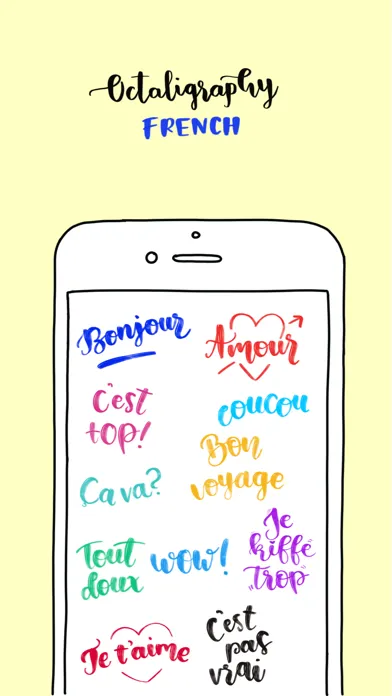 Octaligraphy: French应用截图