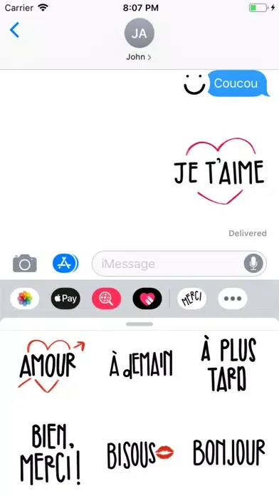 French Lettering 스크린샷
